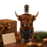 Bull Whisky Decanter