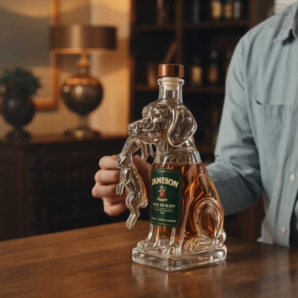 Dog Whisky Decanter