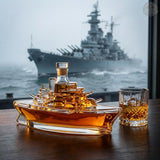 Army Boat Whisky Decanter