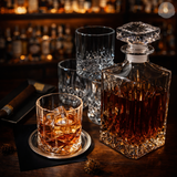 Set with Bottles and Glasses Whisky Decanter