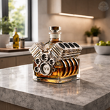 V8 Engine Whisky Decanter