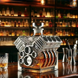 V8 Engine Whisky Decanter