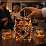 Wolf Whisky Decanter
