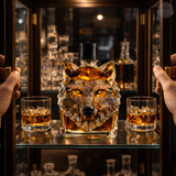 Wolf Whisky Decanter