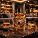 Wolf Whisky Decanter
