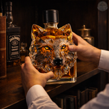 Wolf Whisky Decanter