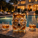 Wolf Whisky Decanter