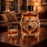 Wolf Whisky Decanter